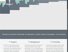 Tablet Screenshot of fidelityit.com